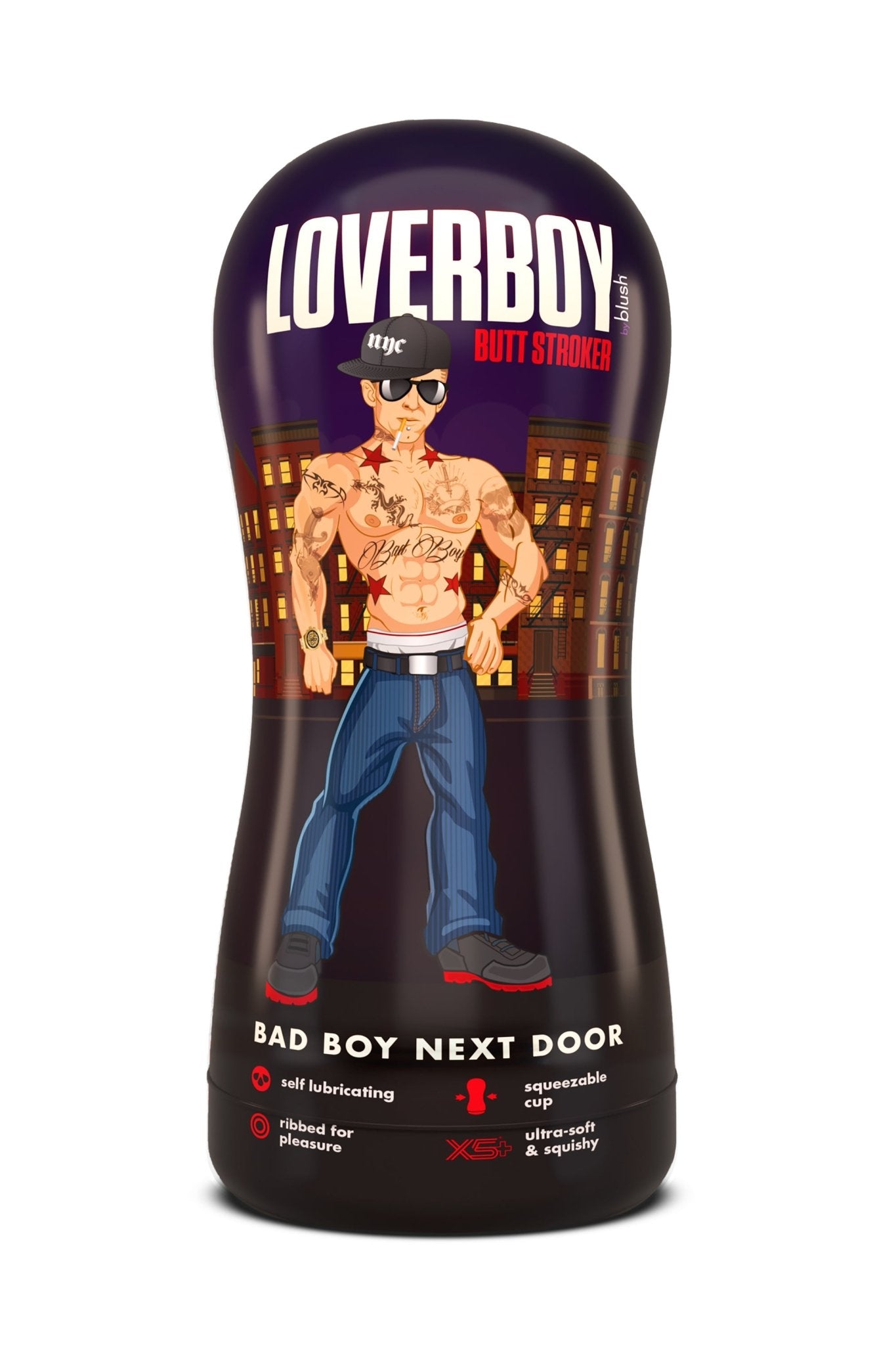 Coverboy Bad Boy Next Door Self Lubricating Stroker - Loveangels