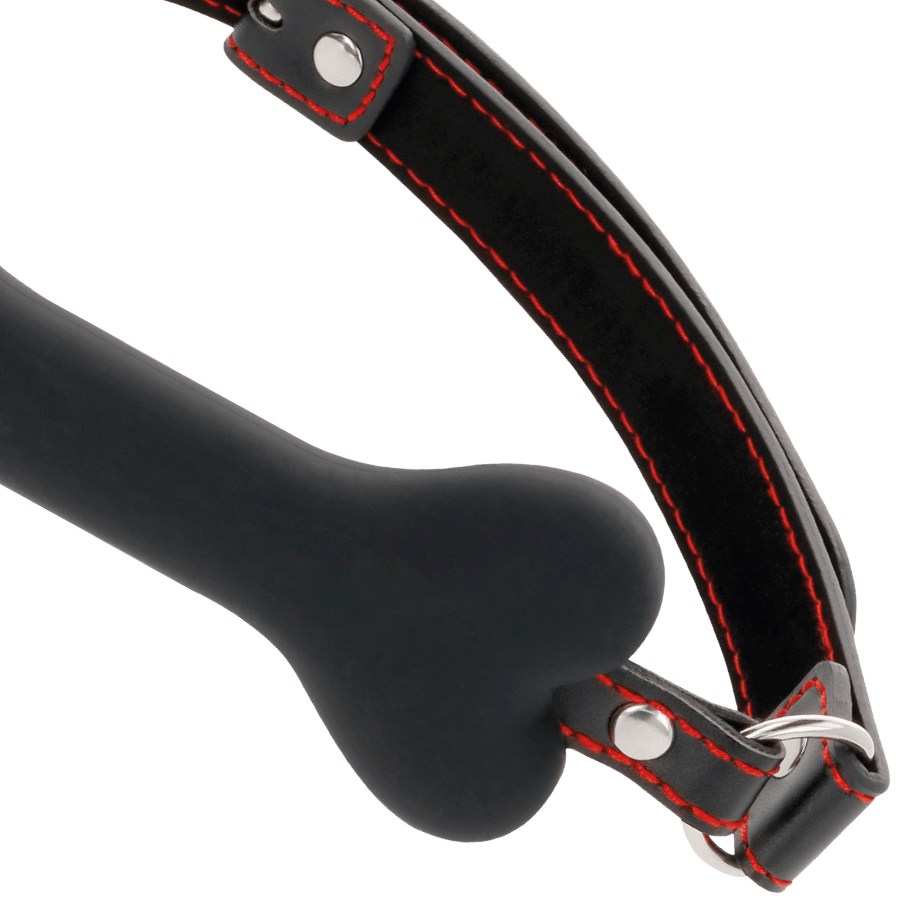 Darkness Silicone Bone Gag - Loveangels