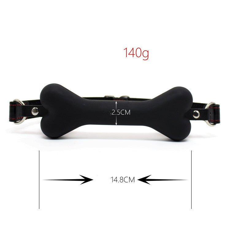 Darkness Silicone Bone Gag - Loveangels