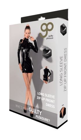 Datex Long Sleeve Dress With Zip - Loveangels