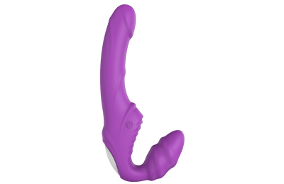 Dream Toys Vibes Of Love Double Dipper Strapless Strap - On - Loveangels