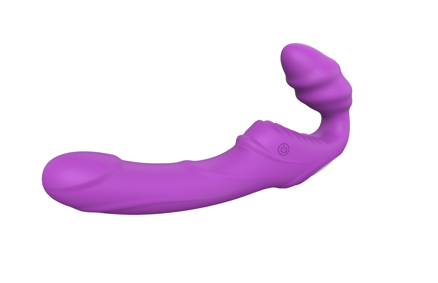 Dream Toys Vibes Of Love Double Dipper Strapless Strap - On - Loveangels