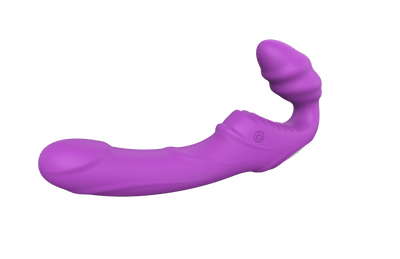 Dream Toys Vibes Of Love Double Dipper Strapless Strap - On - Loveangels