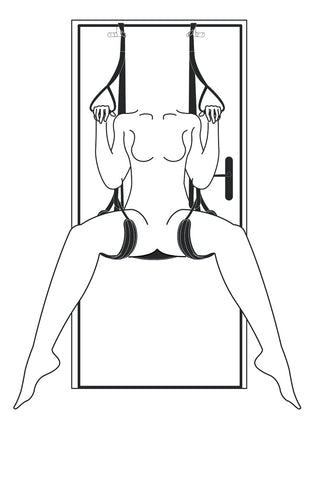 Easytoys Leg And Bum Support Over The Door Swing - Loveangels