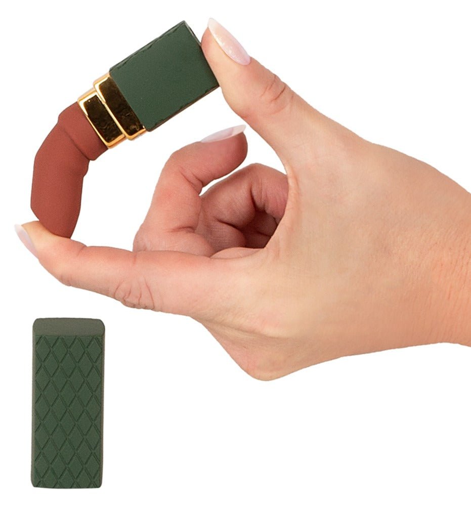 Emerald Love Rechargeable Luxurious Lipstick Vibrator - Loveangels