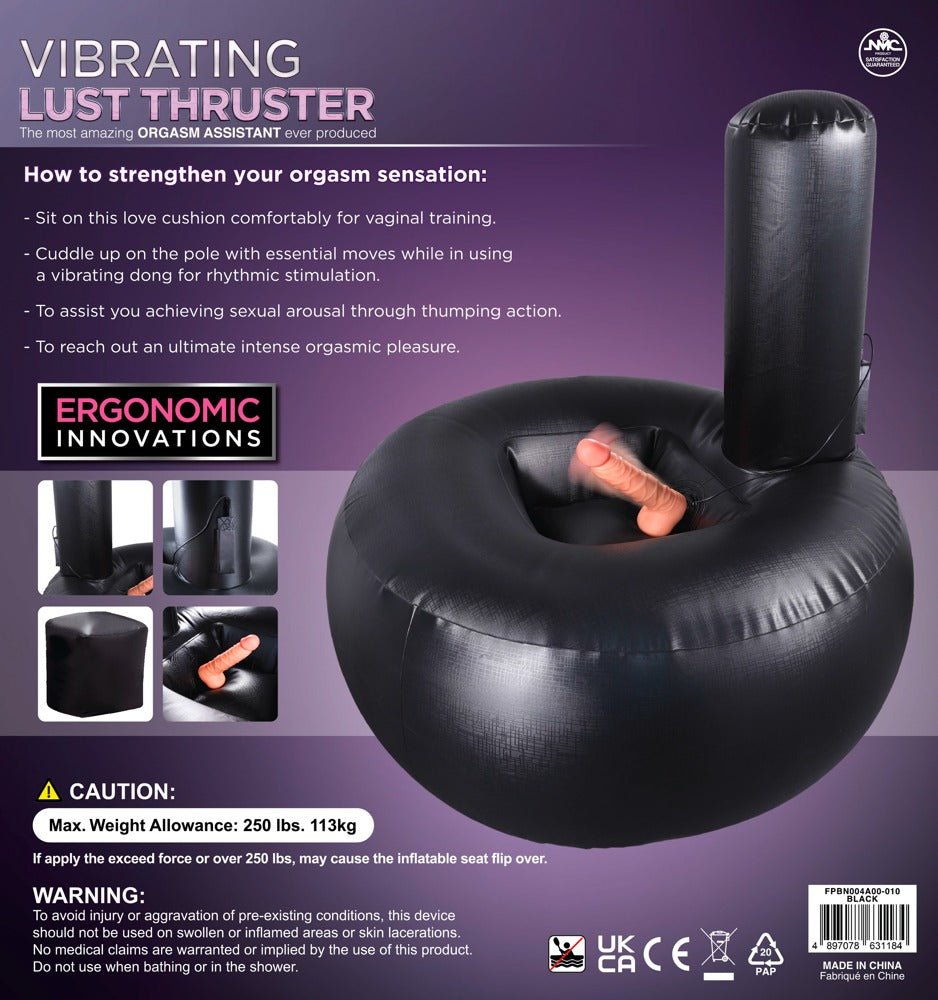 Excellent Power Vibrating Lust Thruster - Loveangels