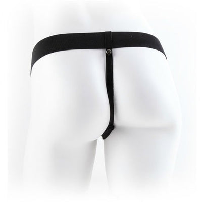 Fetish Fantasy Series 11 Inch Vibrating Hollow Strap - On - Loveangels