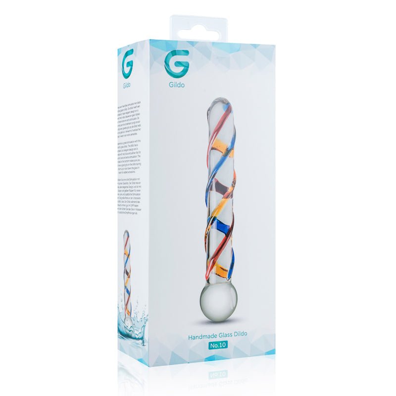 Gildo 7 Inch Glass Dildo No. 10 - Loveangels