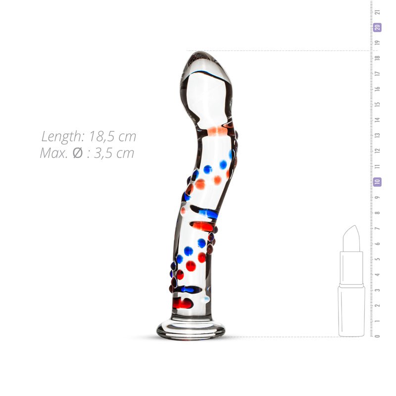 Gildo 7 Inch Glass Dildo No. 3 - Loveangels