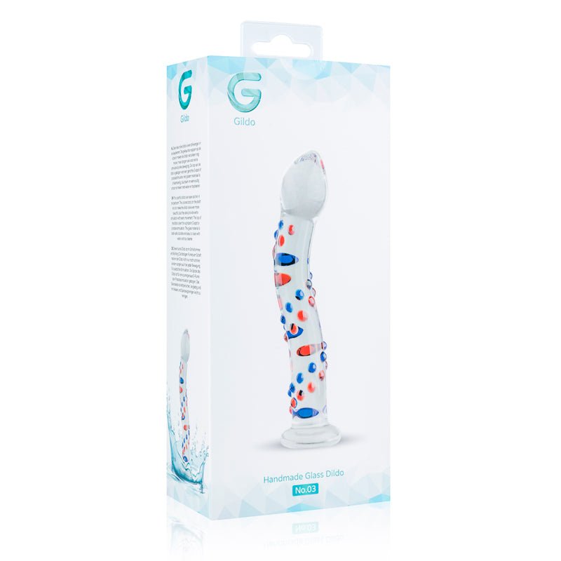 Gildo 7 Inch Glass Dildo No. 3 - Loveangels