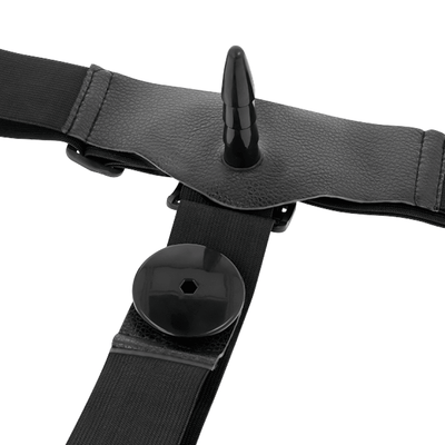 Harness Attraction Wayne 6.8 Inch & 3.2 Inch Double Strap On - Loveangels