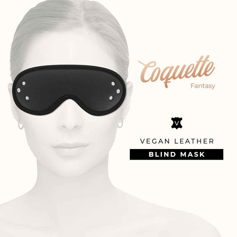 Coquette Fantasy Vegan Leather Blind Mask