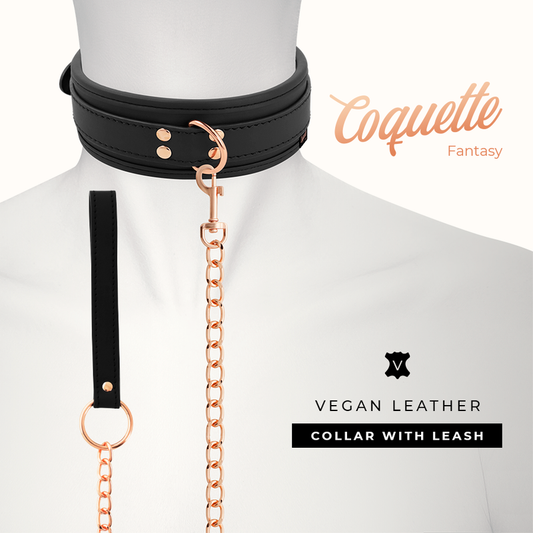 Coquette Fantasy Vegan Leather Collar