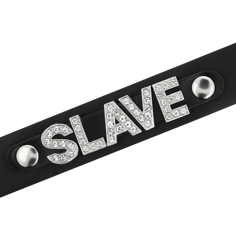 Coquette Choker Vegan Leather - Slave
