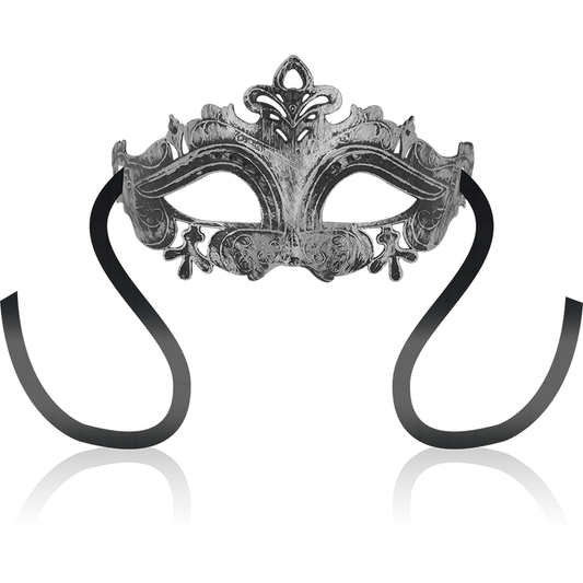 Oh Mama Masks Venetian Eye Mask - Silver
