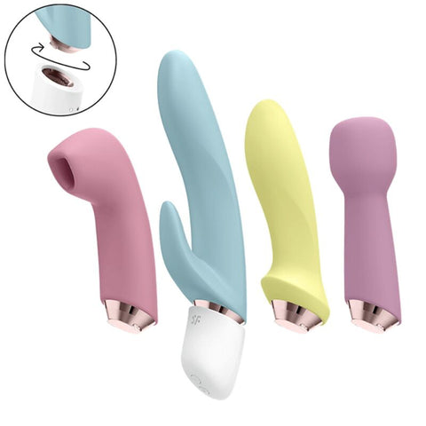 Satisfyer Marvelous Four - Vibrator And Air Pulse Set