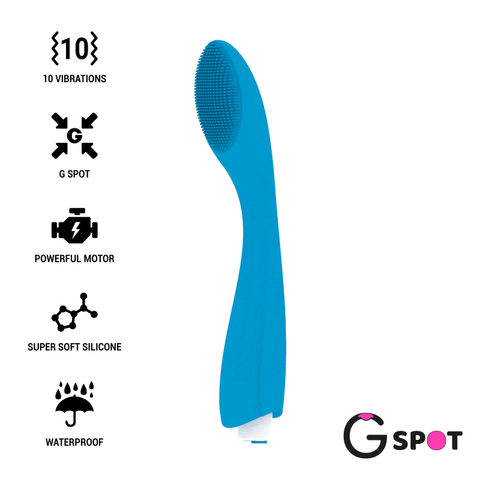G-Spot Gylbert Turquise Blue G-Spot Vibrator