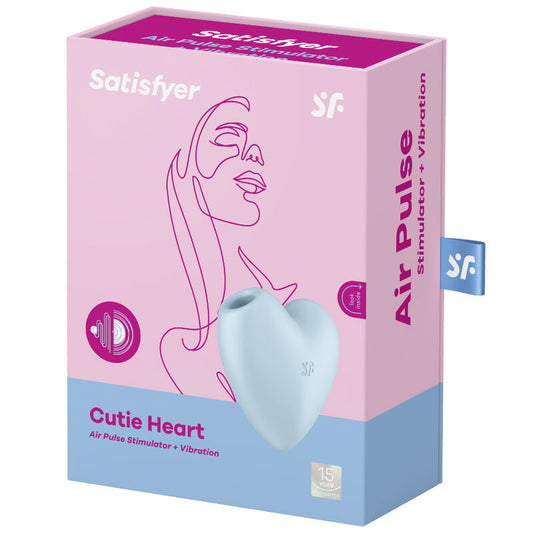Satisfyer Cutie Heart Stimulator And Vibrator