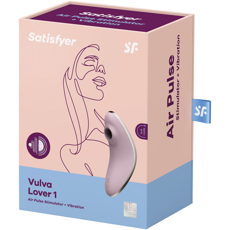 Satisfyer Vulva Lover 1 Air Pulse Stimulator and Vibrator