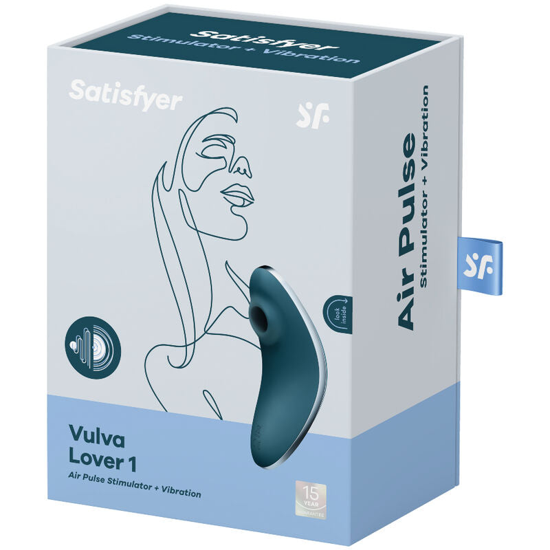 Satisfyer Vulva Lover 1 Air Pulse Stimulator and Vibrator