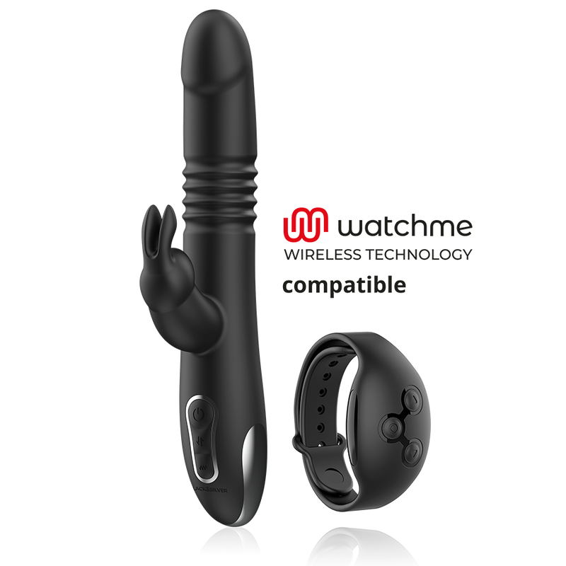 Black&Silver Kenji Stimulating Vibrator