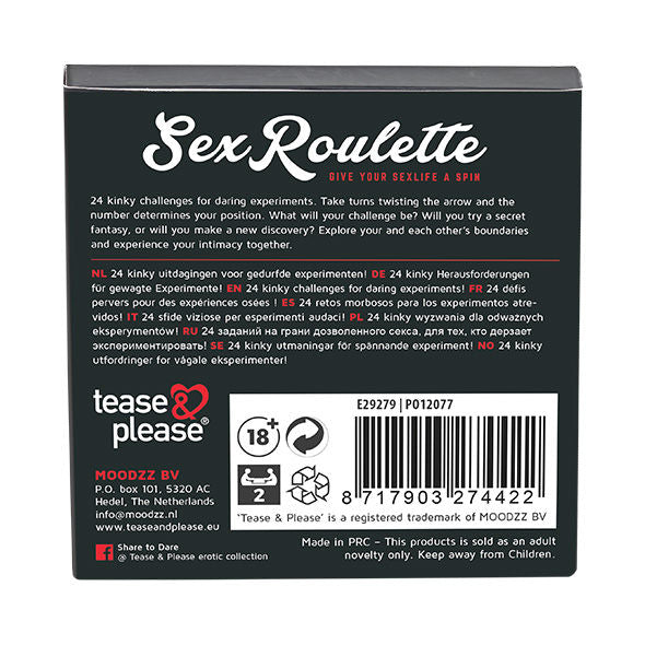 Sex Roulette Kinky - 10 Languages