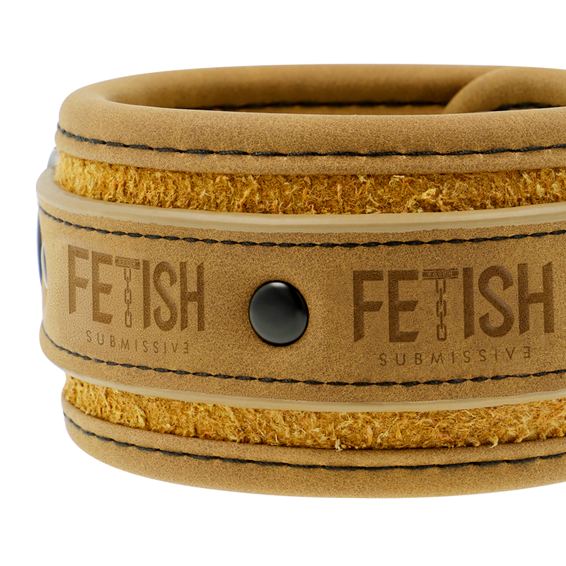 Fetish Submissive Origin Ankle-cuffs Vegan Leather