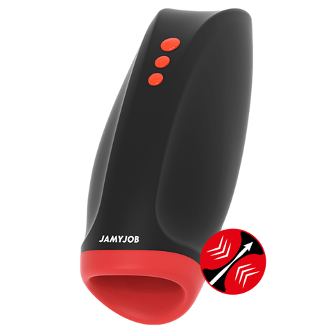 Jamyjob Novax Masturbator With Vibration And Compression - Loveangels