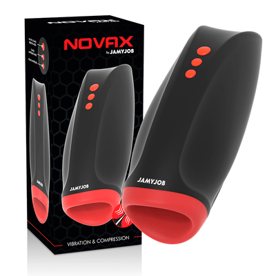 Jamyjob Novax Masturbator With Vibration And Compression - Loveangels
