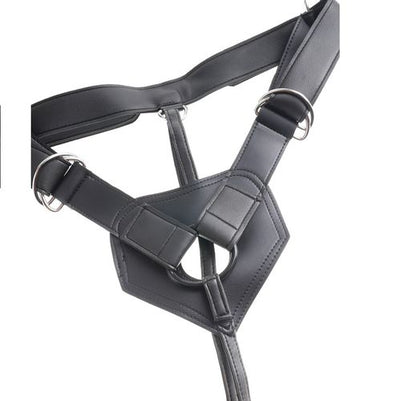 King Cock Strap On Harness 8 Inch Cock - Loveangels