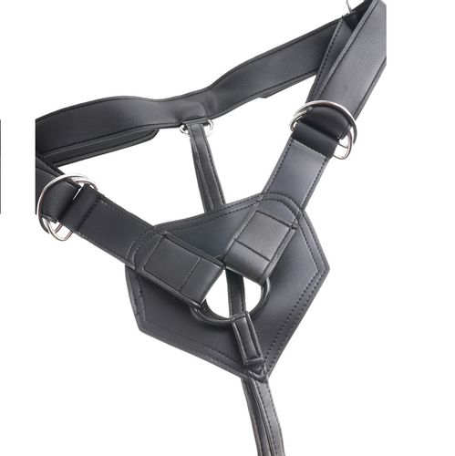 King Cock Strap On Harness 8 Inch Cock - Loveangels