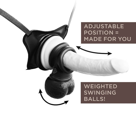 King Cock The Crown Jewels - Weighted Swinging Balls - Loveangels