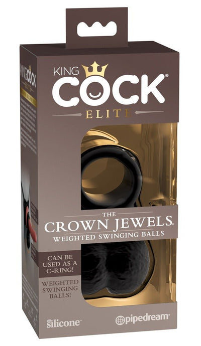 King Cock The Crown Jewels - Weighted Swinging Balls - Loveangels
