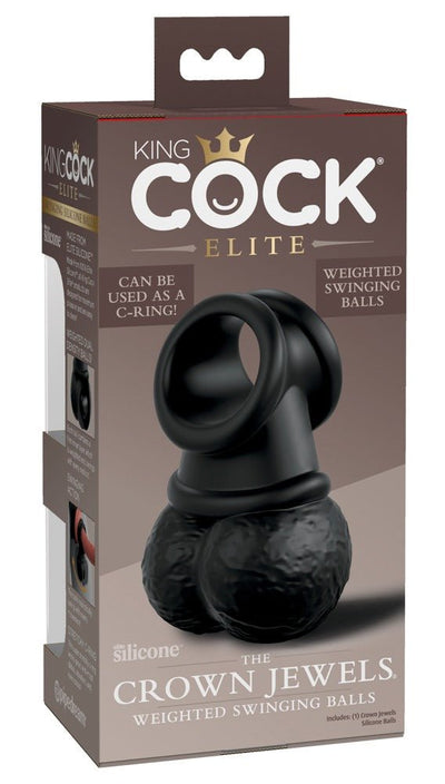 King Cock The Crown Jewels - Weighted Swinging Balls - Loveangels