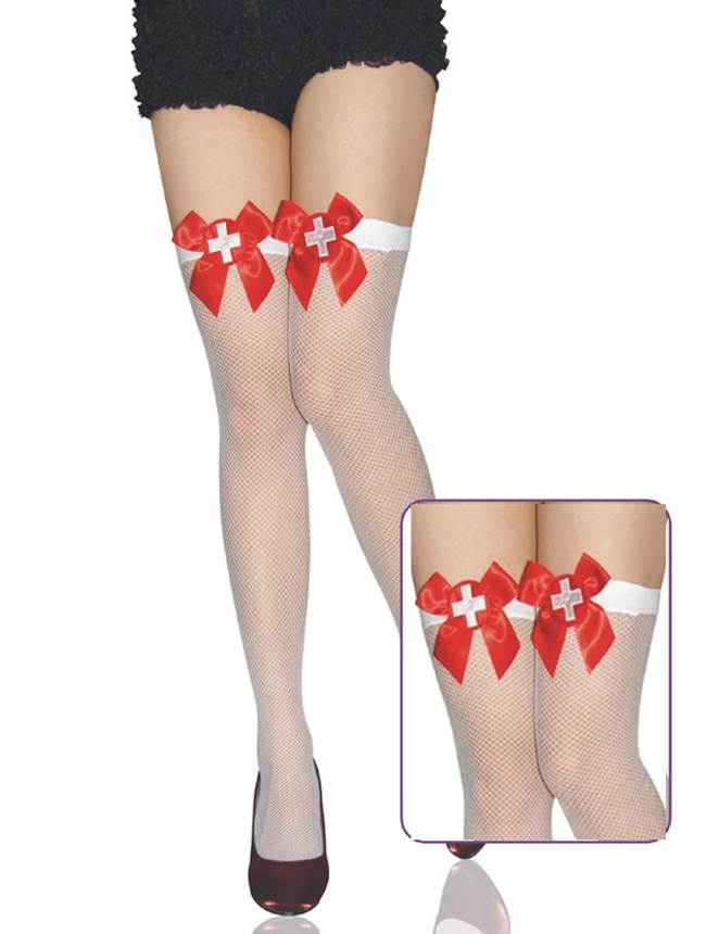 Loveangels Nurse's Fishnet Stockings - Loveangels