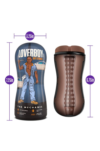 Loverboy The Mechanic Self Lubricating Stroker - Loveangels