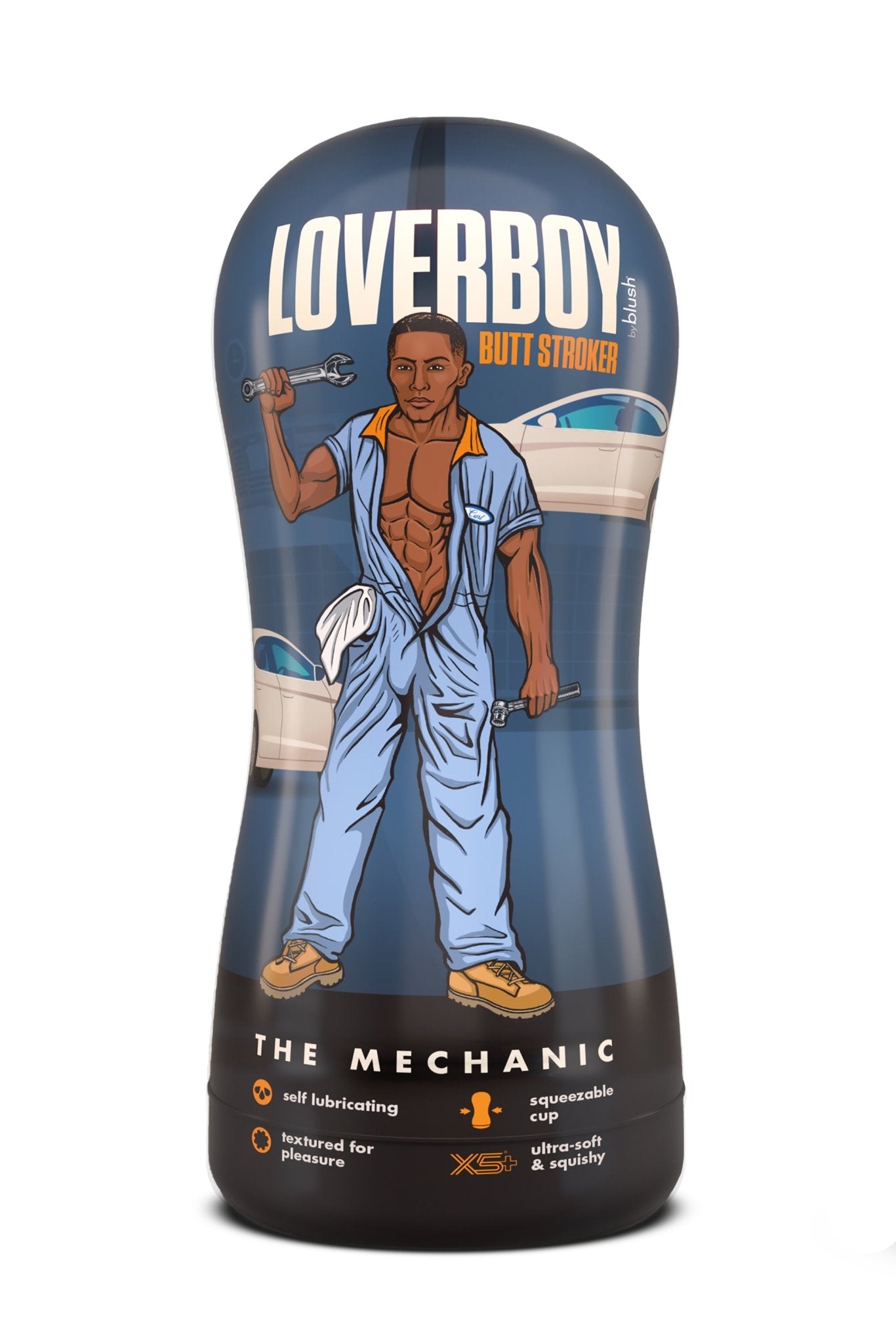 Loverboy The Mechanic Self Lubricating Stroker - Loveangels