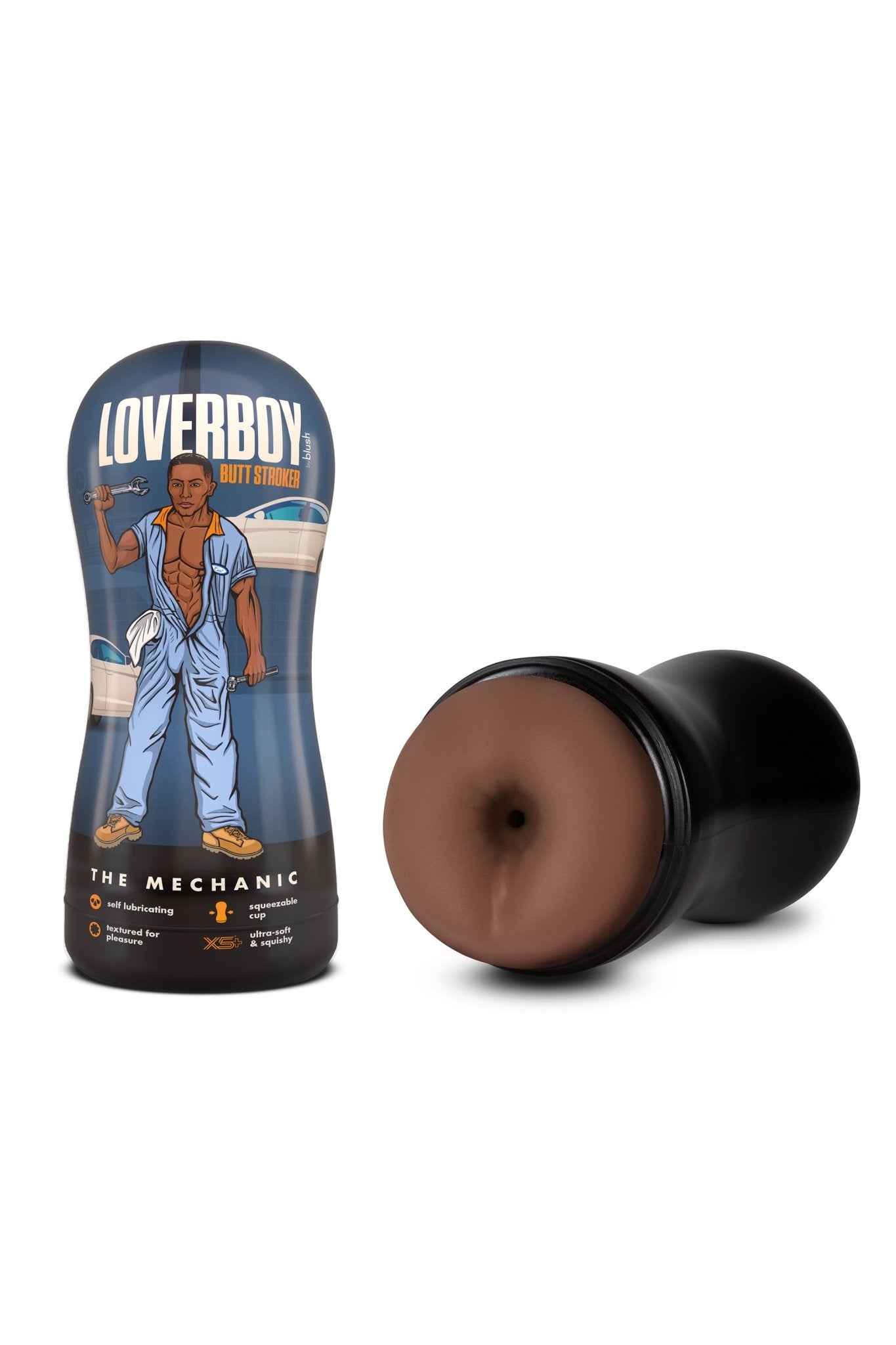 Loverboy The Mechanic Self Lubricating Stroker - Loveangels