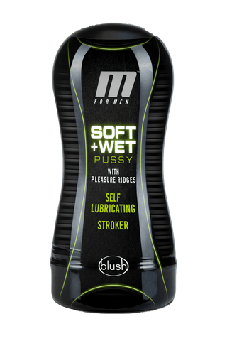 M For Men Soft And Wet Self Lubricating Pussy Stroker - Loveangels
