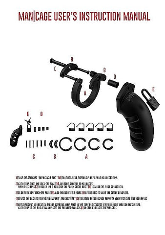 ManCage Model 21 Chastity Cage - 4.5