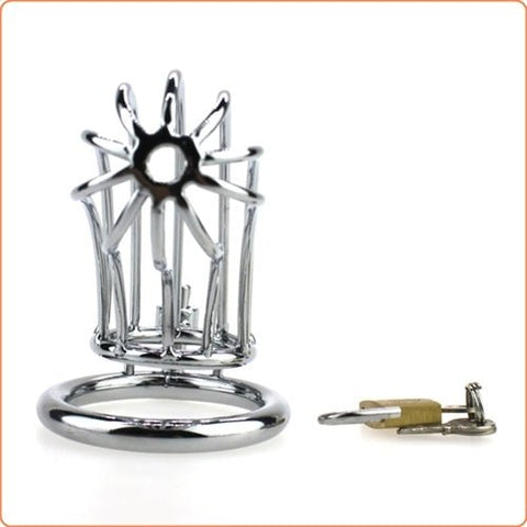 Metal Hard Bird Cage Chastity Device - Loveangels