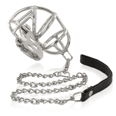 Metal Hard Retain Ultimate Cage With Lead - Loveangels