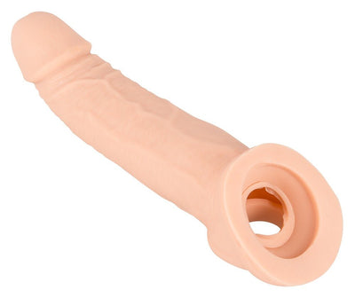 Nature Skin Extension Penis Sleeve 21cm - Loveangels