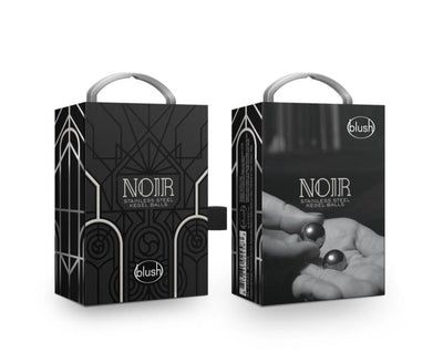 Noir Stainless Steel Kegel Balls - Loveangels