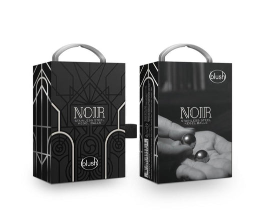 Noir Stainless Steel Kegel Balls - Loveangels