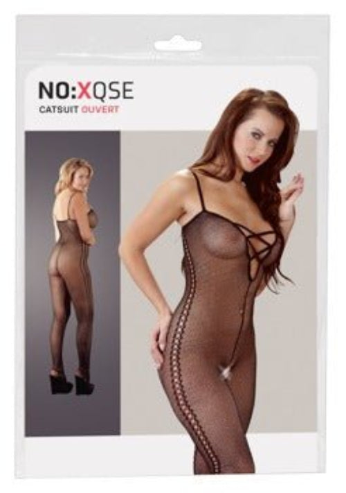 NO:XQSE Catsuit With Front Lacing - Loveangels