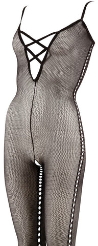 NO:XQSE Catsuit With Front Lacing - Loveangels