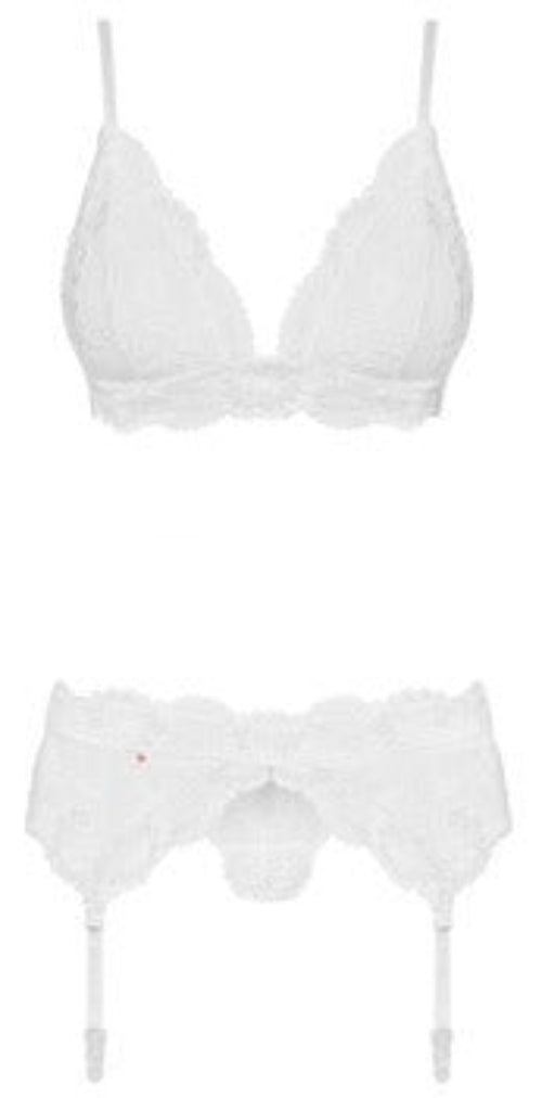 Obsessive Daring White 810 3pc Set - Loveangels