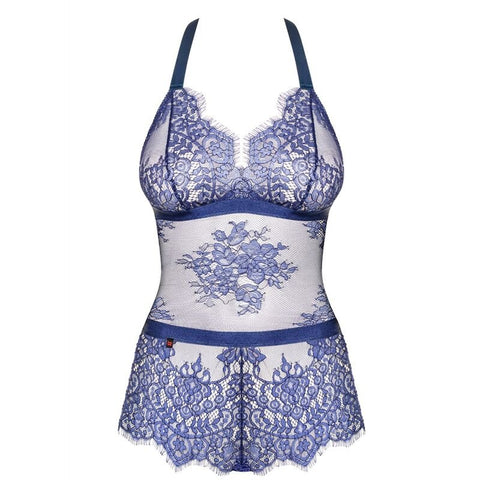 Obsessive Flowlace Teddy L/XL - Loveangels