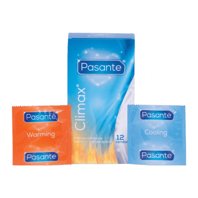 Pasante Climax Condoms (12 Pack) - Loveangels